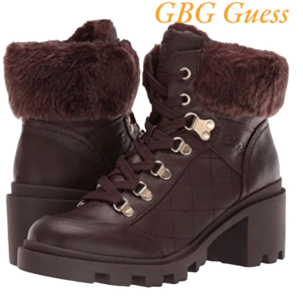 GBG Guess Lace Up Boots Size 9.5M Brand New